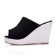 thumbnail image 4 of Zapatillas con cuña para mujer, zapatillas para exteriores para mujer, cadena de perlas, suela blanda Wmkox8yii  ytu11214, 4 of 7