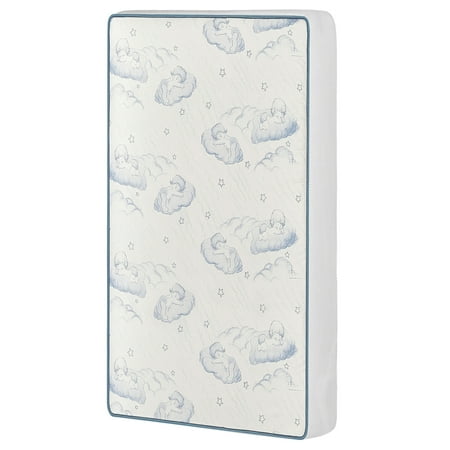 Dream On Me 2 In 1 Breathable 3 Spring Coil Mini Portable Crib