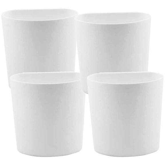 4 Pcs Storage Basket Storage Trolley Countertop Trash Organizer Hanging Basket Bin Bucket Organizer Waste Basket