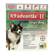 Bayer K9 Advantix II Liquid Dog Flea Drops 0.34 oz.
