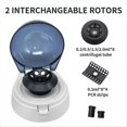 thumbnail image 3 of Mini Centrifuges 7000 RPM,Benchtop Centrifuge Machine, EU Plug, 3 of 5