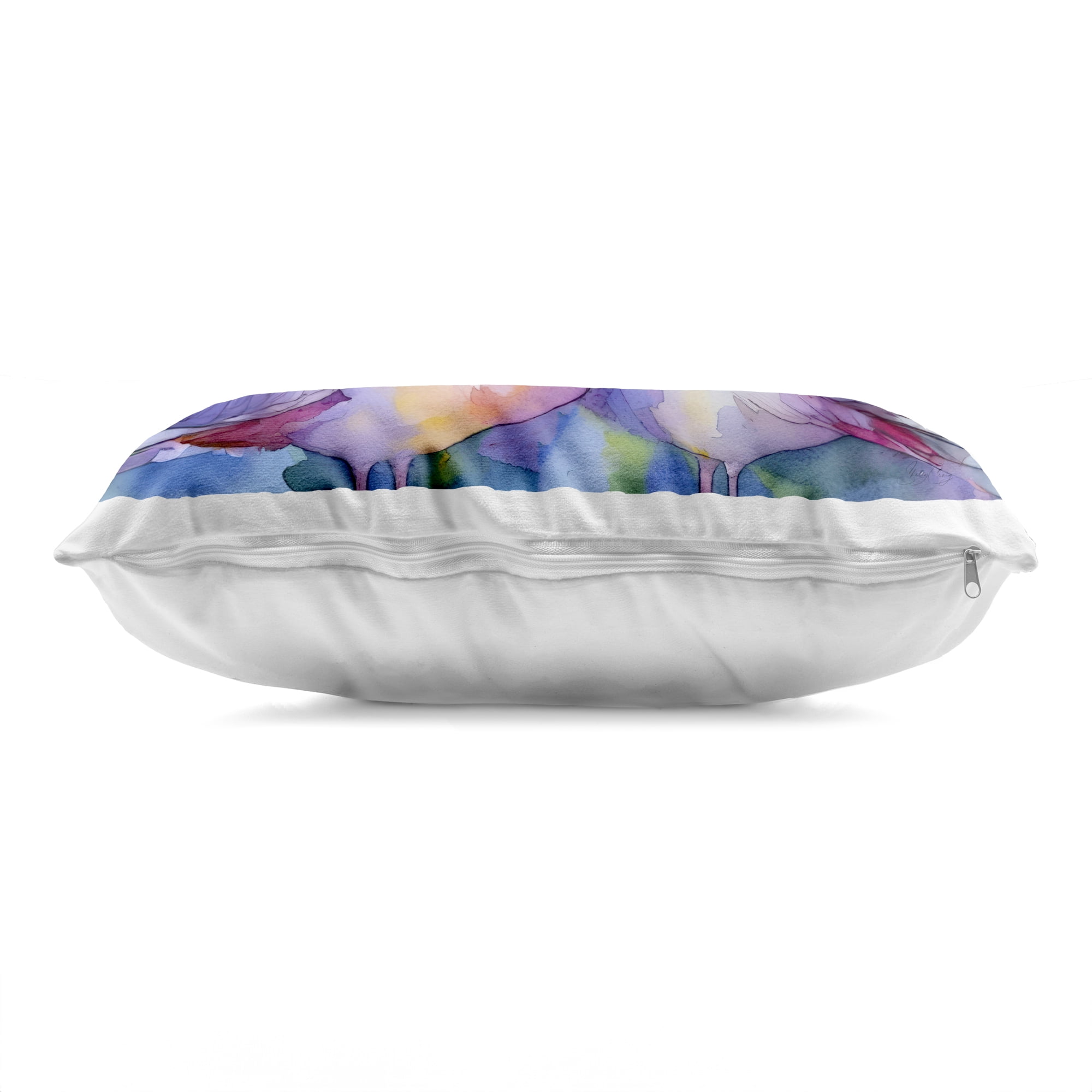 Stupell Industries Flamingo Love Pair Decorative Printed Throw Pillow, design by Shelly Craig, 14 x 7 x 20