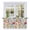 Multi, variant on Retro Flower Tier Curtains, Boho Country Floral Leaf Plant Watercolor Light Filtering Kitchen Curtains, 2Pcs Rod Pocket Half Window Treatments Panels for Sink Cafe Cabinet Camper 27.5x36 Inches