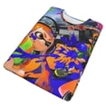 thumbnail image 3 of Splatoon Shirt 3d Printed T Shirt Crewneck Short Sleeve Top Tees For Mens, 3 of 8