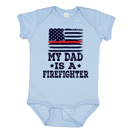 

Inktastic Dad is a Firefighter Gift Baby Boy or Baby Girl Bodysuit