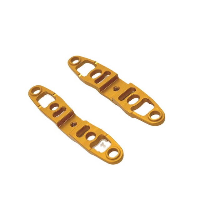 Bewildely 2 piezas de fijación de coche de Control remoto portátil desmontable 1/28 actualización de juguete sujetador montaje pieza de Type3 NO3