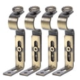thumbnail image 1 of Miangastore Curtain Rod Holder Bracket Golden 4Pcs 3.73X1.57X0.79Inch, 1 of 8
