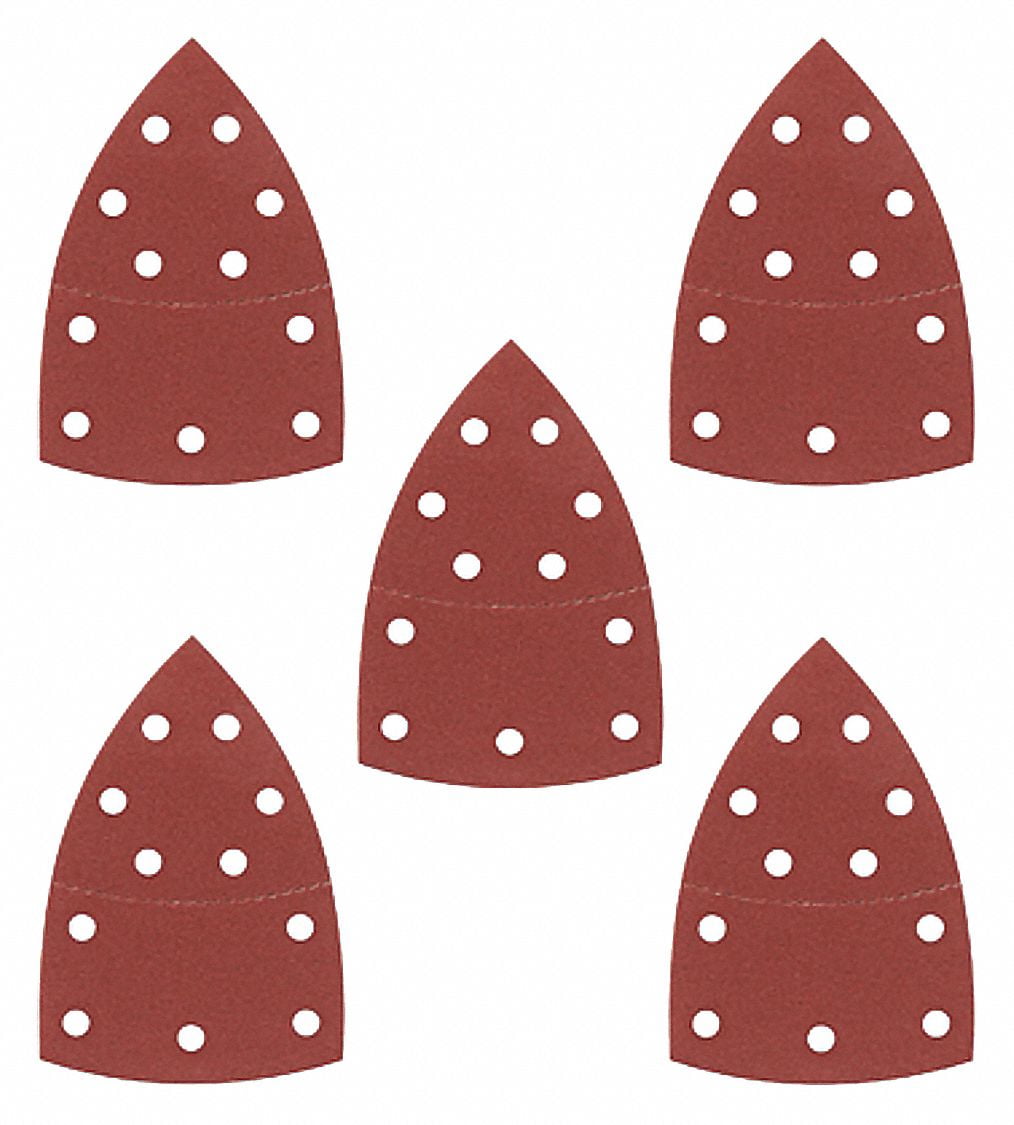 Skil Octo Sandpaper 6080120 Grit,PK5 73110