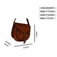 thumbnail image 5 of Madosh Purses for Women Genuine Leather Small Sling Evening Purse Crossbody Bag Ladies Shoulder Satchel, 5 of 5