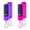 Purple and Rose, variant on Oulastool Silicone Remote Covers, 2-Pack Glow-in-Night Protection for TCL Roku, Roku Express, Roku Premiere
