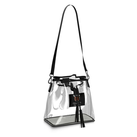 WEAR by Erin Andrews Chicago Bears Clear Stadium Bucket Purse WEAR by Erin Andrews Chicago Bears Clear Stadium Bucket Purse