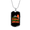 Military Chain (Gold), variant on Camper Necklace Crazy Camping Lady Dog Tag Necklace Stainless Steel 24" Chain Silver Tone or Gold Tone