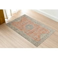 thumbnail image 3 of Farmhouse Decor Rug, Orange Rug, Easy to Clean Rug, Salon Decor Rugs, Home Decor Rugs, Oushak Rugs, Kitchen Rug, Rugs, Front Door Rug, 2.6'x9.2' - 80x280 cm, 3 of 5
