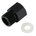 thumbnail image 2 of Adaptador convertidor de cilindro de soda negro para regulador de tanque de CO2 de barril de cerveza de acuario W21.8, 2 of 10