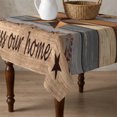 thumbnail image 4 of Western Texas Star Vintage Table Cloth Waterproof Tablecloths, Retro Farmhouse Gray Brown Wooden Tablecloth Dining Table Cover for Kitchen Party Tabletop Outdoor, Square Tablecloth 60x60 Inch, 4 of 9