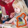 thumbnail image 5 of Zainafacai Cookie Cutters Stainless Steel Bread Baking Tools Omelet Ring Cookie Mold Cake Model Sandwich Cutting Mold Mold Cake Mold Vegetable Cutting Mold Kitchen Gadgets D, 5 of 6