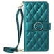 thumbnail image 2 of Funda tipo billetera GANGXUN para iPhone 11 – Tapa abatible con correa para mujer, 2 of 5