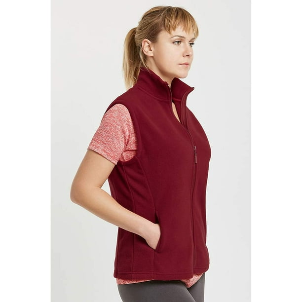 Fleece vest shop walmart