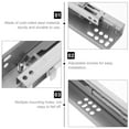 thumbnail image 5 of MEIBUTYUP 2Pcs Silver Cabinet Drawer Slides Soft Close Full Extension Heavy Duty Rail, 5 of 8