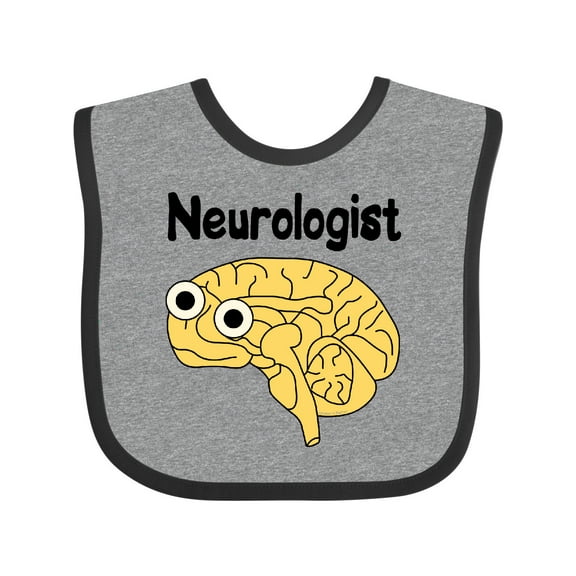 Inktastic Neurologist Brain Boys or Girls Baby Bib