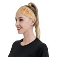 thumbnail image 6 of Yiaed Beach Footprint Print Sports Headbands,Moisture Wicking Workout Headband, Sweatband Headbands for Running,Cycling for Women and Men, 6 of 8