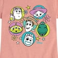 thumbnail image 3 of Toy Story 4 - Group Grid - Toddler & Youth Girls Short Sleeve Graphic T-Shirt, 3 of 5
