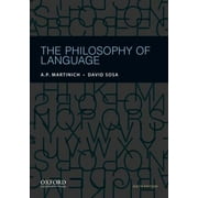 The Philosophy of Language, Used [Paperback]