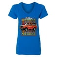 thumbnail image 2 of Wild Bobby '83 Ford Bronco II Women Standard V-Neck Tee, 2 of 6
