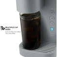 thumbnail image 5 of K-Iced Essentials Coffee Maker, Single-Serve KCup Pod Brewer with Removable Reservoir and Auto-Off, Energy Efficient, Includes K Iced Tumbler, Compact, Arctic Gray, 5 of 9