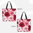 thumbnail image 2 of Balery Rose Bolsa de Mano para Mujeres con Cremallera, Bolsa de Gimnasio con Compartimentos, Bolsa para Laptop, Bolsa para Trabajo, 2 of 7