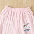 thumbnail image 4 of Esaierr Toddler Boy Girl Casual Basic Plain Soft Pant 6M-5T Baby Summer Fall Comfy Cotton Linen Bloomers Pants, 4 of 9