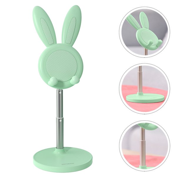 unbranded 1Ud Soporte De Plástico Para Teléfono Y Tablet Con Base Ajustable Para Escritorio
