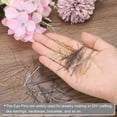 thumbnail image 6 of 200Pcs Eye Pins Jewelry Findings Eye Pins 24mm Iron Eye Pins for Jewelry Making 21 Gauge Silver, 6 of 6