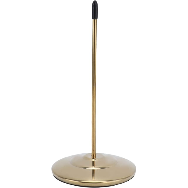 Huggegwe Piquet de Reçu en Acier Inoxydable avec Fond Rond, Piquet de Support de Reçu en Acier Inoxydable pour Restaurant, Piquet de Reçu Argenté pour Bureau Cuisine CJB91-51144