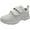 White, variant on Womens Mesh Ultra-Lightweight Hook-and-Loop PACER Sneaker Shoes