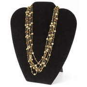 Black Velvet Necklace Display Easel - Case of 50