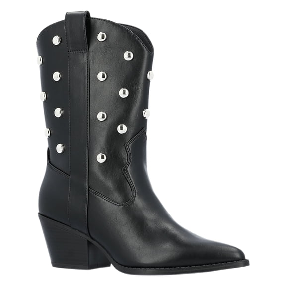 Time and Tru Women's Studded Western Boots