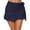 Navy Blue, variant on Women's Swimming Skirt High Waist Elastic Pleated Beach Holiday Swimming Pool