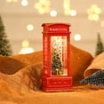 thumbnail image 3 of Teléfono De Navidad Linterna Luminosa Linterna De Nieve De Navidad Para Mesa De Navidad Decoración De Estudio De Sala De Estar seitruly HA041695-03, 3 of 6