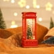thumbnail image 3 of Teléfono De Navidad Linterna Luminosa Linterna De Nieve De Navidad Para Mesa De Navidad Decoración De Estudio De Sala De Estar Methold HA041695-03, 3 of 6