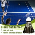 thumbnail image 4 of 336pcs Black Badminton Windproof for Competitive Training Durable Hot A8, 4 of 8