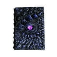 thumbnail image 1 of GUOOL Journal Artistique Rétro à Il de Dragon 3D Sculpture Journal Violet, 1 of 9