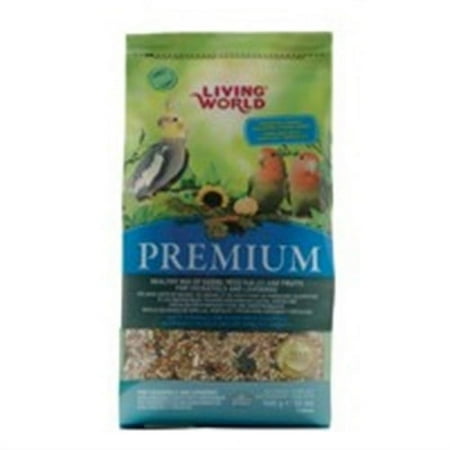 Living World Premium MixFor Cockatiels & Lovebirds, 908 g (2 lb)