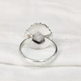 thumbnail image 5 of Natural Rose Quartz Ring, Rough Quartz Gemstone Ring, Birthstone, Bohemian Ring, 925 Sterling Silver, Womens Ring, Christmas, Thanksgiving, Handmade, Statement Jewelry, Rough Gemstone Jewelry, 5 of 5