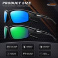 thumbnail image 4 of Gafas Deportivas AWGSEE Polarizadas con Protección 100% UV para Hombre, 4 of 6