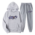 thumbnail image 3 of CONFREE Mens Sweatsuit 2 Peice Sets Casual Men's Jogging Tracksuit Set Graphic Y2K Pullover Hoodies Pants Athletic Sweat Suit for Men, 3 of 5