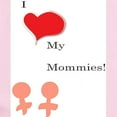 thumbnail image 2 of CafePress - I Love My Mummies! Infant Bodysuit - Baby Light Bodysuit, Size Newborn - 24 Months, 2 of 4