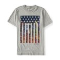 thumbnail image 1 of Aeropostale - Camiseta gráfica con bandera de la ciudad de Estados Unidos para hombre, gris, XXL, 1 of 1
