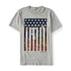 thumbnail image 1 of Aeropostale Camiseta gráfica con bandera de la ciudad estadounidense para hombre, gris, pequeña, 1 of 1