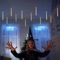 thumbnail image 7 of Leejec 6.1" Floating Candles with Magic Wand Remote, 12pcs Hanging Candles, Halloween Decorations, Battery Operated LED Window Candles, Flickering Warm Light, Theme Party Décor, Christmas Gift(Ivory), 7 of 7